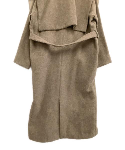 RIM.ARK（リムアーク）RIM.ARK (リムアーク) シングルフェースウールコート ブラウン サイズ:36の古着・服飾アイテム