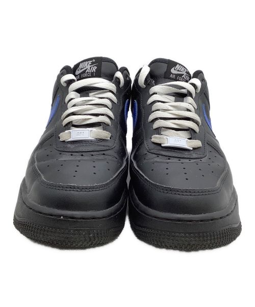 NIKE（ナイキ）NIKE (ナイキ) ローカットスニーカー　AIR FORCE1 ブラック×ブルー サイズ:27の古着・服飾アイテム