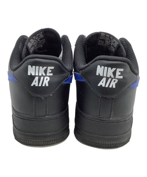 NIKE（ナイキ）NIKE (ナイキ) ローカットスニーカー　AIR FORCE1 ブラック×ブルー サイズ:27の古着・服飾アイテム