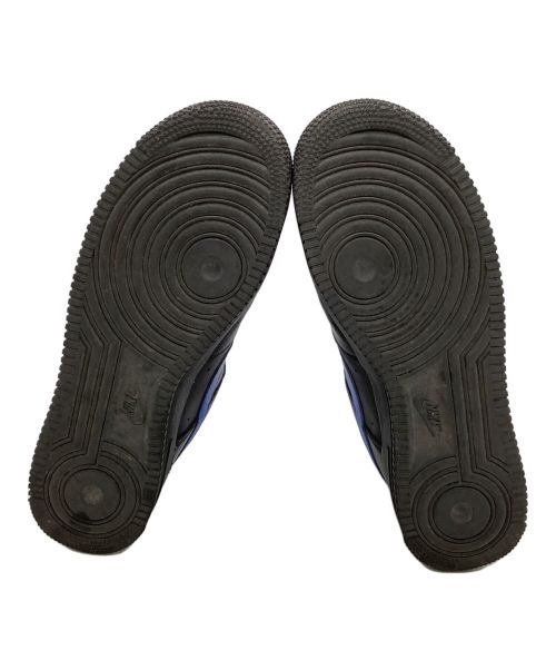 NIKE（ナイキ）NIKE (ナイキ) ローカットスニーカー　AIR FORCE1 ブラック×ブルー サイズ:27の古着・服飾アイテム