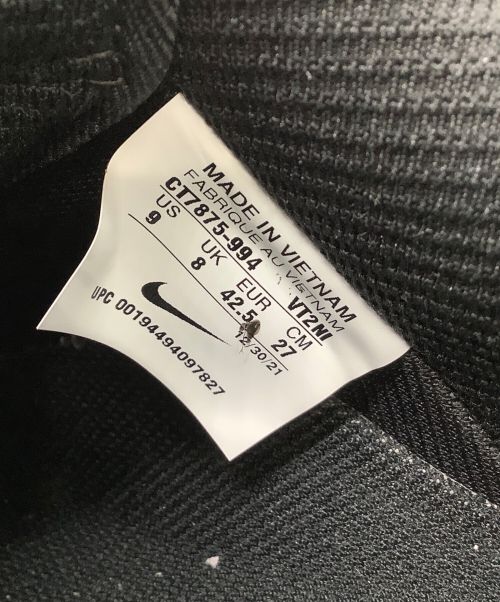 NIKE（ナイキ）NIKE (ナイキ) ローカットスニーカー　AIR FORCE1 ブラック×ブルー サイズ:27の古着・服飾アイテム