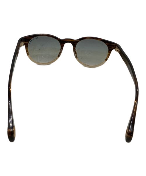 OLIVER PEOPLES（オリバーピープルズ）OLIVER PEOPLES (オリバーピープルズ) TAKAHIROMIYASHITA TheSoloIst. (タカヒロミヤシタ ザソロイスト) サングラス ブラウンの古着・服飾アイテム