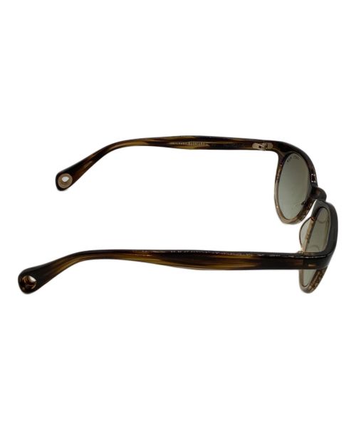 OLIVER PEOPLES（オリバーピープルズ）OLIVER PEOPLES (オリバーピープルズ) TAKAHIROMIYASHITA TheSoloIst. (タカヒロミヤシタ ザソロイスト) サングラス ブラウンの古着・服飾アイテム