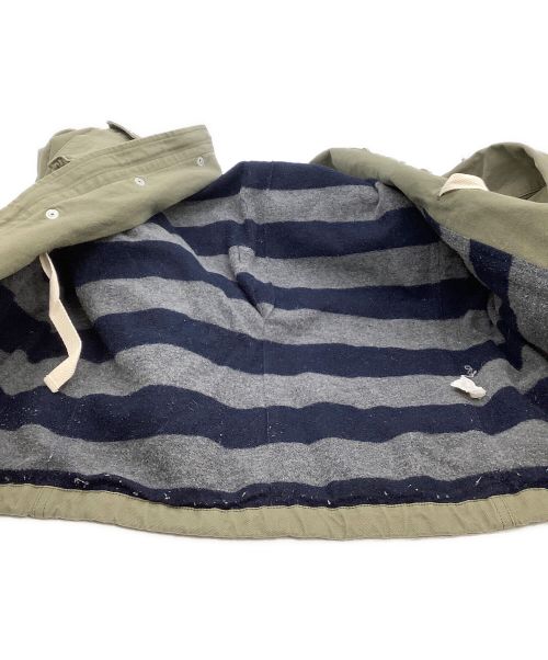 ROTT WEILER（ロットワイラー）ROTT WEILER (ロットワイラー) フーデッドミリタリージャケット カーキ サイズ:Mの古着・服飾アイテム