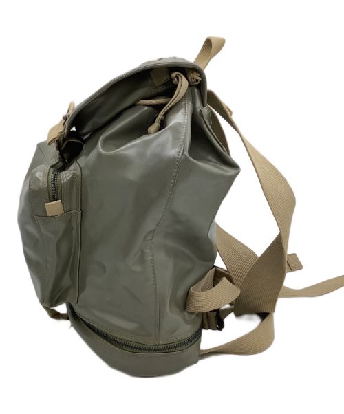 LUGGAGE LABEL（ラゲッジ レーベル）LUGGAGE LABEL (ラゲッジ レーベル) リュック オリーブの古着・服飾アイテム