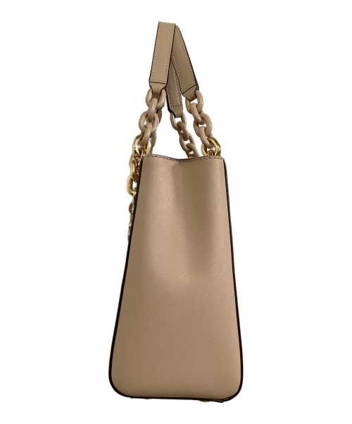 MICHAEL KORS（マイケル・コース）MICHAEL KORS (マイケルコース) 2WAYショルダーバッグ ブラウンの古着・服飾アイテム