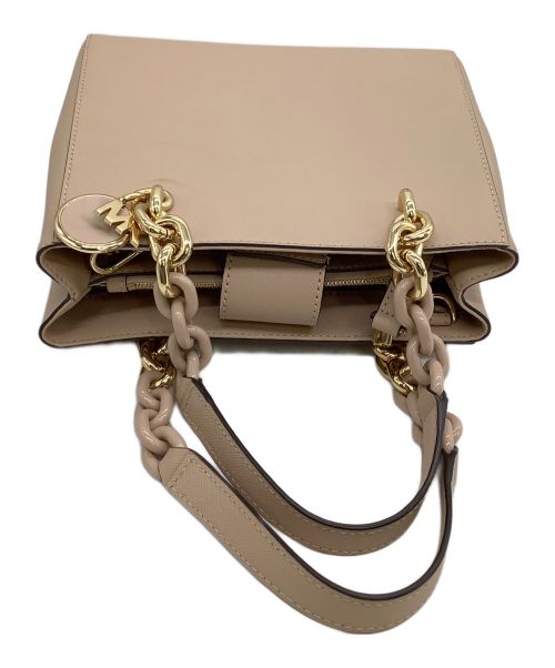 MICHAEL KORS（マイケル・コース）MICHAEL KORS (マイケルコース) 2WAYショルダーバッグ ブラウンの古着・服飾アイテム