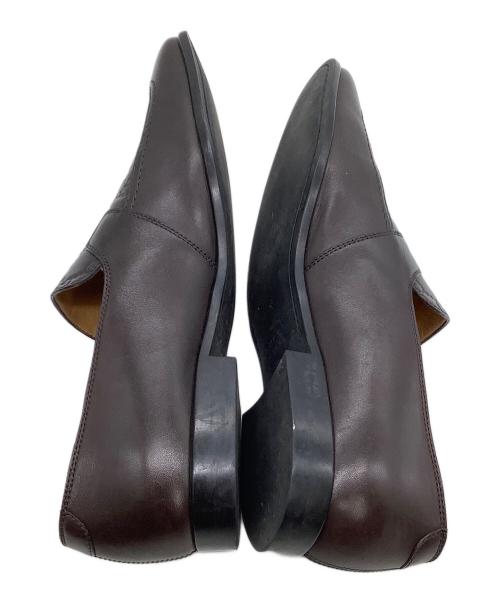 GUCCI（グッチ）GUCCI (グッチ) レザースリッポン ブラウン サイズ:41の古着・服飾アイテム