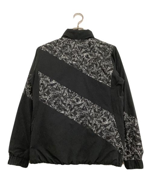 MUNSING WEAR（マンシングウェア）MUNSING WEAR (マンシングウェア) リバーシブル中綿ジャケット ブラック×グレー サイズ:Lの古着・服飾アイテム