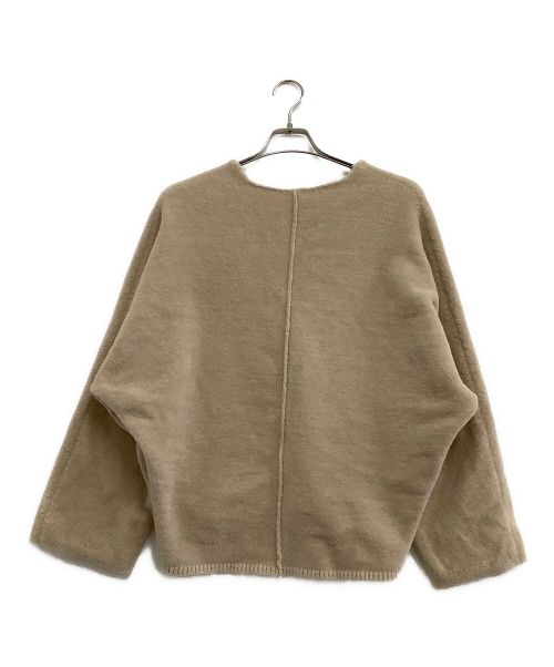 FRAMeWORK（フレームワーク）FRAMeWORK (フレームワーク) ウールモールチュニックプルオーバー ベージュ サイズ:表記なしの古着・服飾アイテム