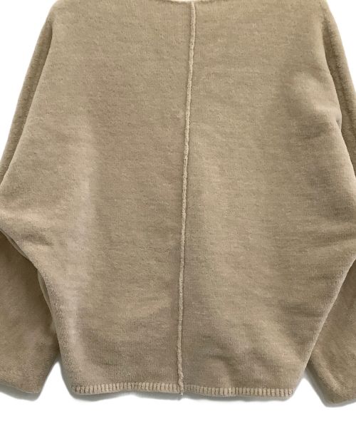 FRAMeWORK（フレームワーク）FRAMeWORK (フレームワーク) ウールモールチュニックプルオーバー ベージュ サイズ:表記なしの古着・服飾アイテム