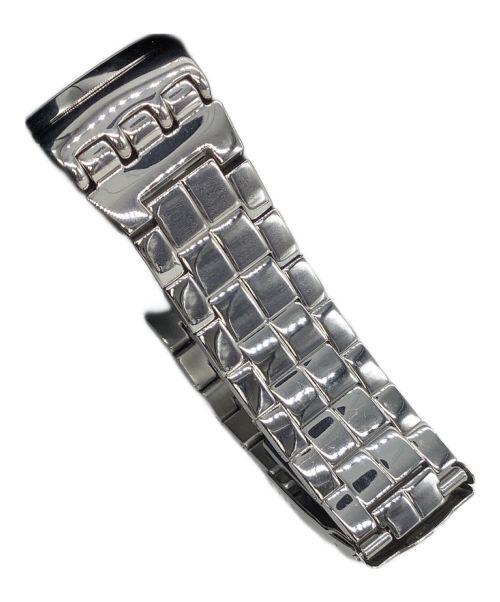 SWATCH（スウォッチ）SWATCH (スウォッチ) リストウォッチ 裏スケルトン　SSブレスレット シルバーの古着・服飾アイテム