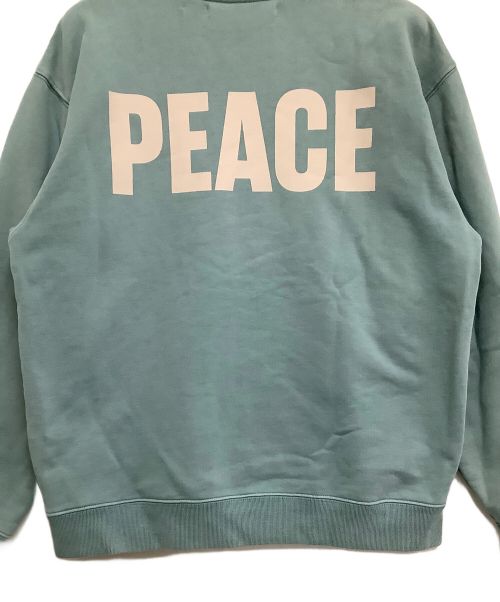 UNION（ユニオン）UNION (ユニオン) スウェット WHAT ABOUT CREW グリーン サイズ:2の古着・服飾アイテム