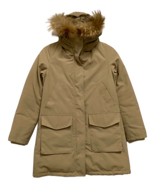 green label relaxing（グリーンレーベルリラクシング）green label relaxing (グリーンレーベルリラクシング) ダウンコート ハッスイ マウンテンダウン コート LONG ベージュ サイズ:38の古着・服飾アイテム