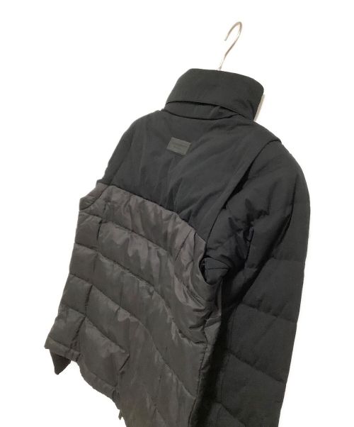 BURBERRY GOLF（バーバリーゴルフ）BURBERRY GOLF (バーバリーゴルフ) ダウンジャケット 袖ジップ付 ブラック サイズ:2 未使用品の古着・服飾アイテム