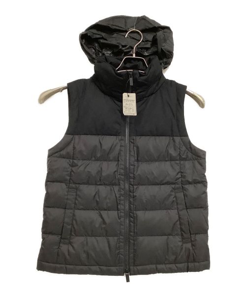 BURBERRY GOLF（バーバリーゴルフ）BURBERRY GOLF (バーバリーゴルフ) ダウンジャケット 袖ジップ付 ブラック サイズ:2 未使用品の古着・服飾アイテム