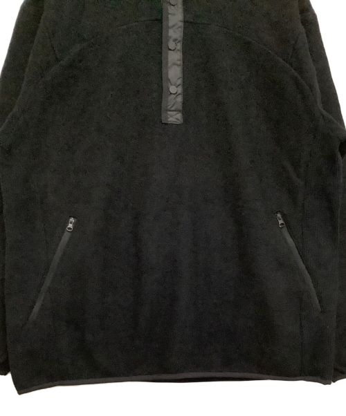 WHITE MOUNTAINEERING（ホワイトマウンテ二アニング）WHITE MOUNTAINEERING (ホワイトマウンテ二アニング) スナップボタンプルオーバー SNAP BUTTON PULLOVE 2024 ブラック サイズ:1の古着・服飾アイテム