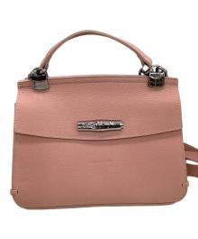 LONGCHAMP（ロンシャン）の古着「2WAYバッグ マドレーヌ」｜ピンク