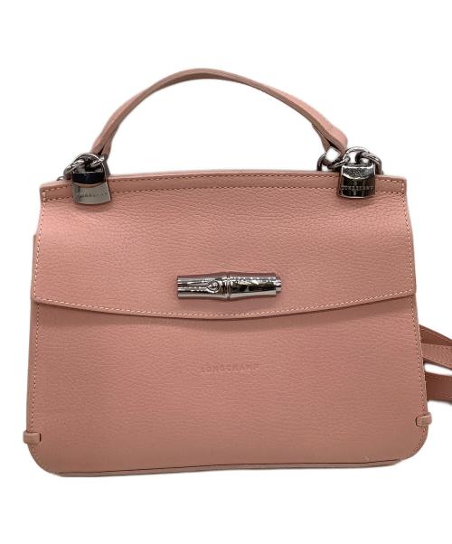 LONGCHAMP（ロンシャン）LONGCHAMP (ロンシャン) 2WAYバッグ マドレーヌ ピンクの古着・服飾アイテム