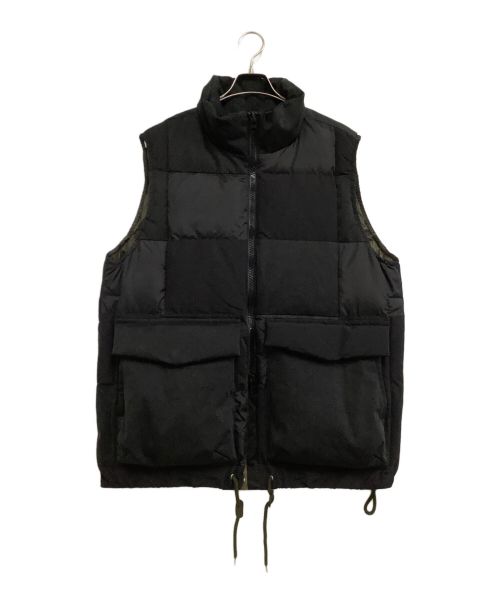 sacai（サカイ）sacai (サカイ) 中綿ベスト ブラック サイズ:3の古着・服飾アイテム