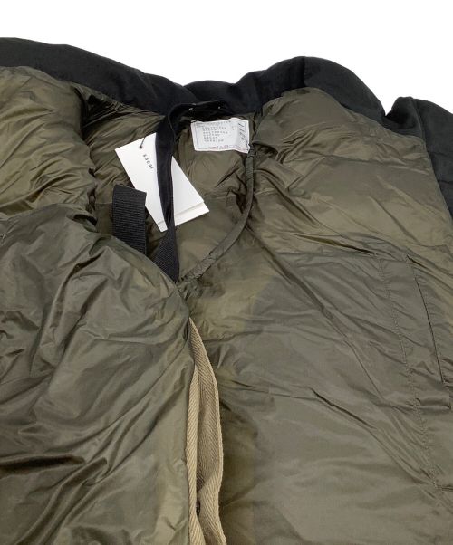 sacai（サカイ）sacai (サカイ) 中綿ベスト ブラック サイズ:3の古着・服飾アイテム