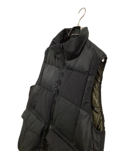 sacai（サカイ）sacai (サカイ) 中綿ベスト ブラック サイズ:3の古着・服飾アイテム