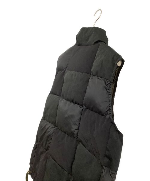 sacai（サカイ）sacai (サカイ) 中綿ベスト ブラック サイズ:3の古着・服飾アイテム