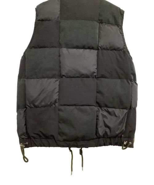 sacai（サカイ）sacai (サカイ) 中綿ベスト ブラック サイズ:3の古着・服飾アイテム