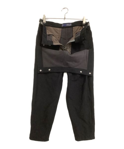 meanswhile（ミーンズワイル）meanswhile (ミーンズワイル) スウェットパンツ ネイビー サイズ:Lの古着・服飾アイテム