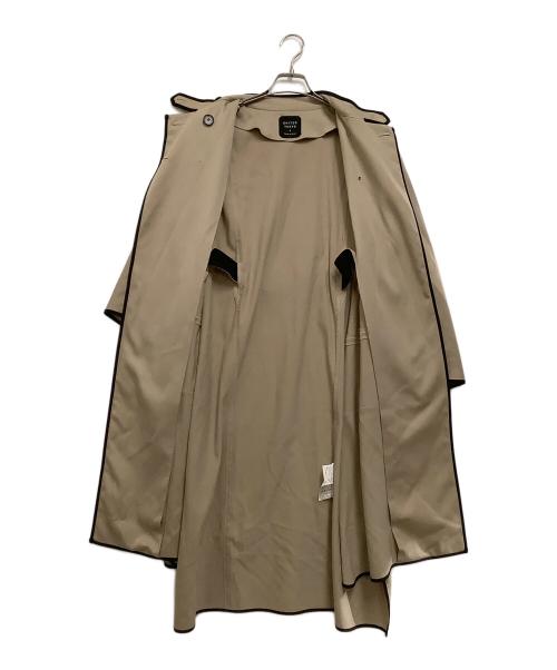 UNITED TOKYO（ユナイテッドトーキョー）UNITED TOKYO (ユナイテッドトーキョー) オブリークカッティングケープコート ベージュの古着・服飾アイテム