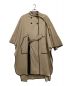 UNITED TOKYO（ユナイテッドトーキョー）の古着「オブリークカッティングケープコート」｜ベージュ