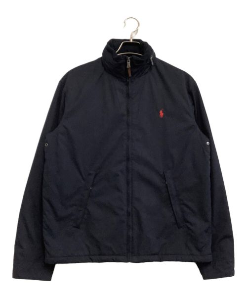 POLO RALPH LAUREN（ポロ・ラルフローレン）POLO RALPH LAUREN (ポロ・ラルフローレン) ジップブルゾン ネイビー サイズ:Mの古着・服飾アイテム