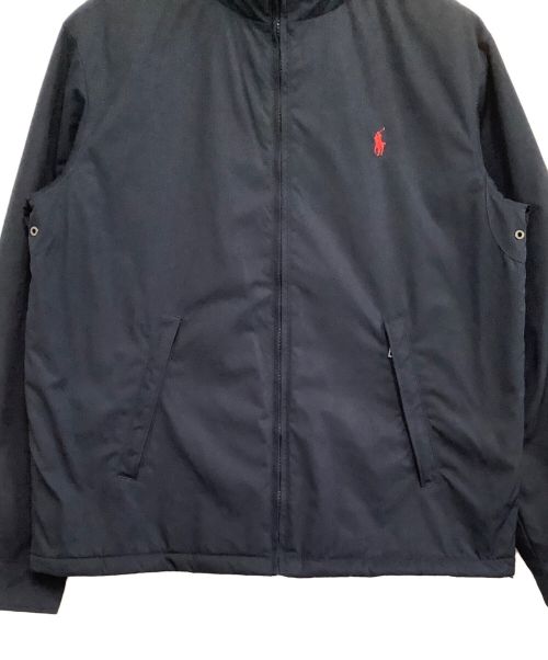 POLO RALPH LAUREN（ポロ・ラルフローレン）POLO RALPH LAUREN (ポロ・ラルフローレン) ジップブルゾン ネイビー サイズ:Mの古着・服飾アイテム