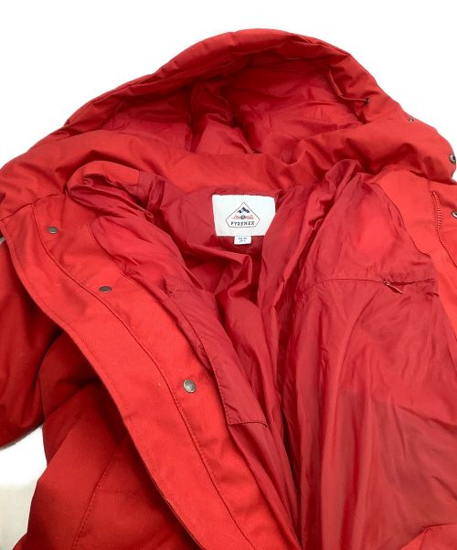Pyrenex（ピレネックス）Pyrenex (ピレネックス) ダウンジャケット レッド サイズ:Lの古着・服飾アイテム