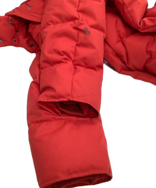 Pyrenex（ピレネックス）Pyrenex (ピレネックス) ダウンジャケット レッド サイズ:Lの古着・服飾アイテム