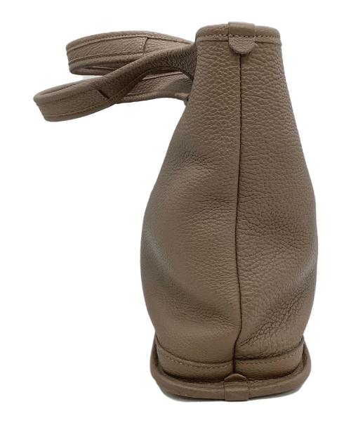 Magnu（マヌー）Magnu (マヌー) レザートートバッグ ブラウンの古着・服飾アイテム