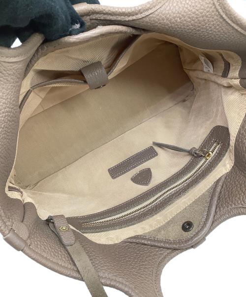 Magnu（マヌー）Magnu (マヌー) レザートートバッグ ブラウンの古着・服飾アイテム