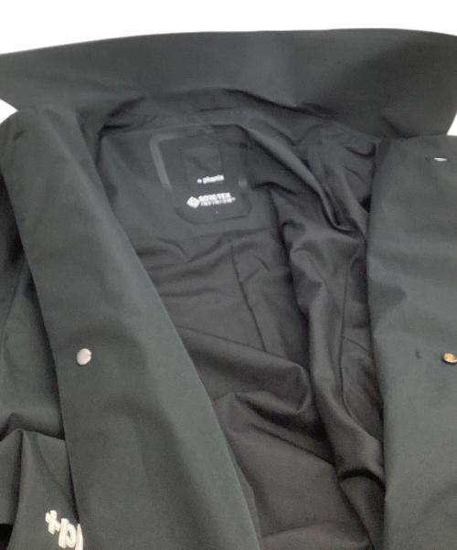 PHENIX（フェニックス）PHENIX (フェニックス) ステンカラーコート ブラック サイズ:Mの古着・服飾アイテム