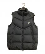 NIKEナイキ）の古着「ダウンベスト　ウィンドランナー パファー ベスト Storm-FIT」｜ブラック