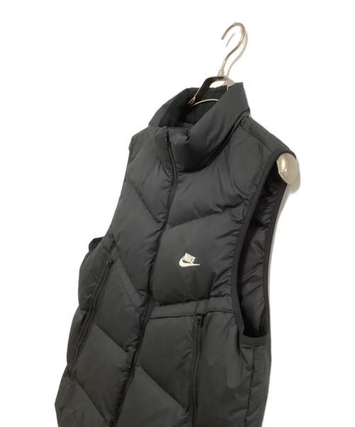 NIKE（ナイキ）NIKE (ナイキ) ダウンベスト　ウィンドランナー パファー ベスト Storm-FIT ブラック サイズ:Lの古着・服飾アイテム
