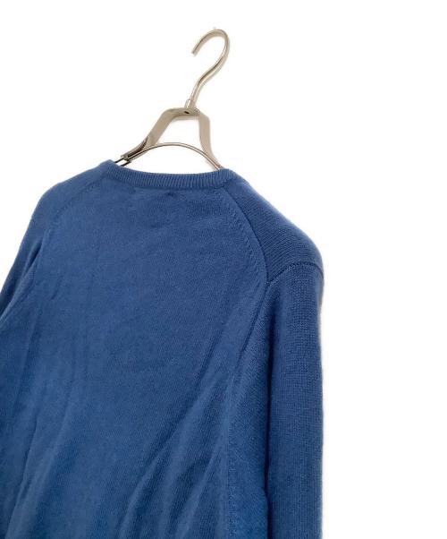 BALLANTYNE（バランタイン）BALLANTYNE (バランタイン) カシミヤニット　旧タグ ブルー サイズ:40の古着・服飾アイテム