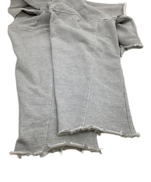 NOUNLESS（ナウンレス）NOUNLESS (ナウンレス) スウェット　Cut Off Logo Sweat グレー サイズ:1の古着・服飾アイテム