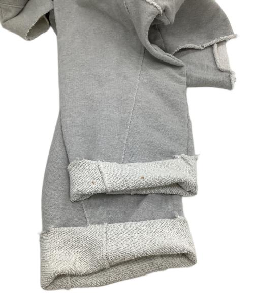 NOUNLESS（ナウンレス）NOUNLESS (ナウンレス) スウェット　Cut Off Logo Sweat グレー サイズ:1の古着・服飾アイテム