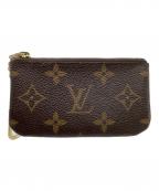 LOUIS VUITTONルイ ヴィトン）の古着「コインケース モノグラム ポシェット・クレ」｜ブラウン