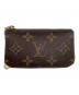 LOUIS VUITTON（ルイ ヴィトン）の古着「コインケース モノグラム ポシェット・クレ」｜ブラウン