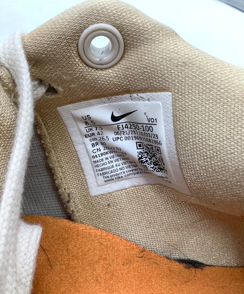 NIKE（ナイキ）NIKE (ナイキ) ローカットスニーカー Nike Book 1 EP ベージュ×ブラウン サイズ:26.5の古着・服飾アイテム