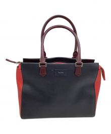 PAUL SMITH（ポールスミス）の古着「トートバッグ」｜レッド×ネイビー