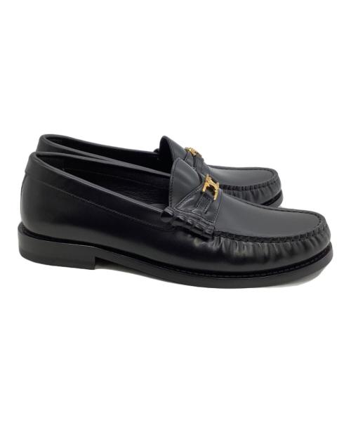 CELINE（セリーヌ）CELINE (セリーヌ) ルコ トリオンフ ローファー ブラック サイズ:36 1/2の古着・服飾アイテム