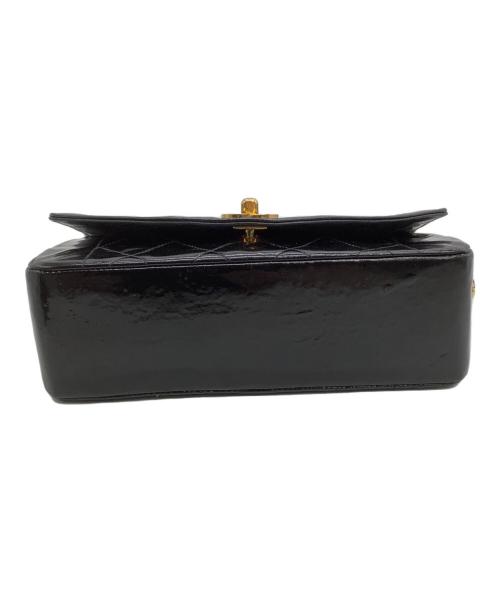 CHANEL（シャネル）CHANEL (シャネル) チェーンショルダーバッグ マトラッセ ブラックの古着・服飾アイテム