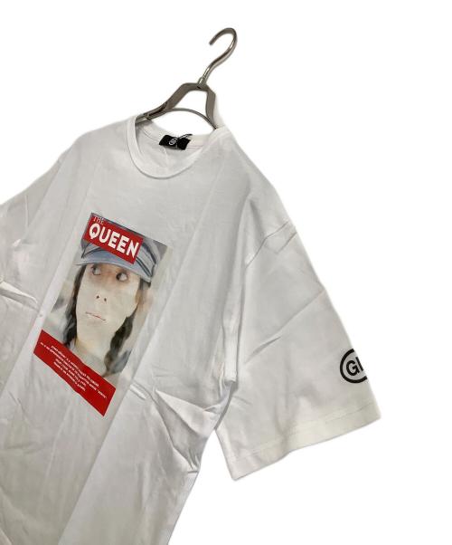GB by BABA（ジービ バイ ババ）GB by BABA (ジービ バイ ババ) プリントTシャツ GB S/S Tee QUEEN 小泉今日子コラボ ホワイト サイズ:M 未使用品の古着・服飾アイテム